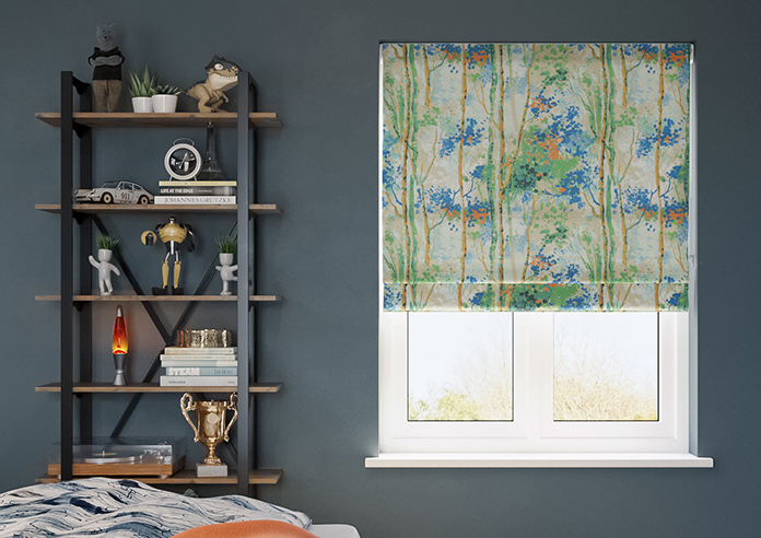 Silver Birch, Sapphire - Roman Blind - Image 3